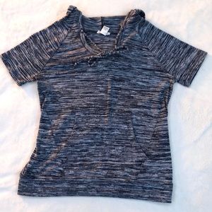 Short Sleeve Hooded Shirt